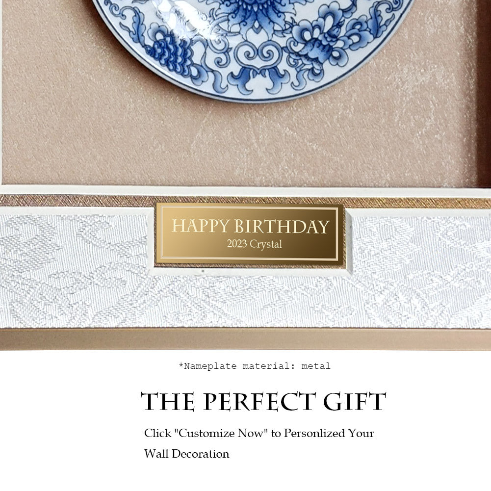 Blue and White Porcelain Decorative Gift Set