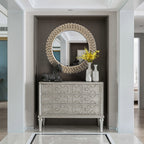 Round Wall Mirror | 80×80 cm | Custom Luxury Decor