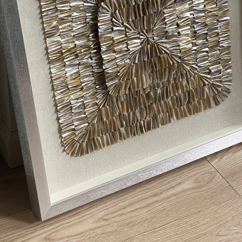 Mother-of-Pearl 3D Shadow Box Decorative Art