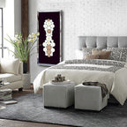 Handcrafted Fabric Wall Art Panel | Custom Pattern Design | 50×150cm